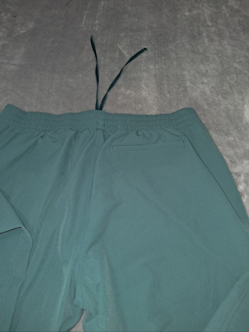 Outdoor Voices Rectrek Womens Green Teal Elastic Waist Pants Pockets Hiking XL. - Picture 3 of 8